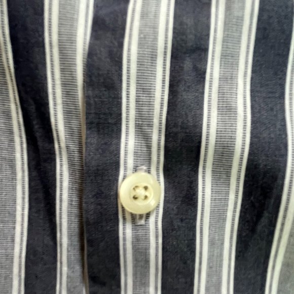 Cotonificio Albini Luxury Mens Dress Shirt w. French Cuffs [Banana Republic] - Picture 10 of 11